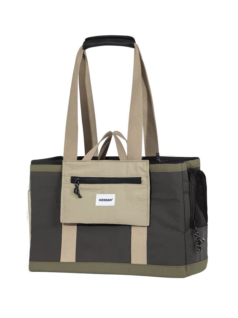 Stylish Small Pet Carrier Bag with Comfortable Shoulder Straps