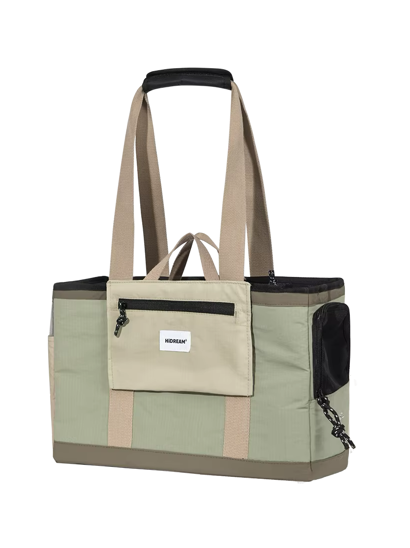 Stylish Small Pet Carrier Bag with Comfortable Shoulder Straps