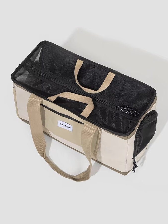 Stylish Small Pet Carrier Bag with Comfortable Shoulder Straps