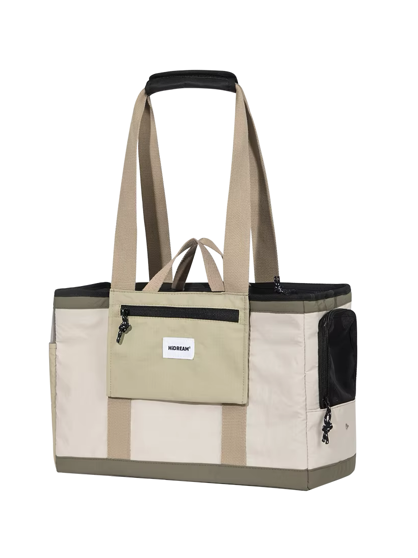 Stylish Small Pet Carrier Bag with Comfortable Shoulder Straps