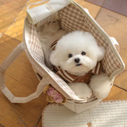 Cozy Travel Pet Tote