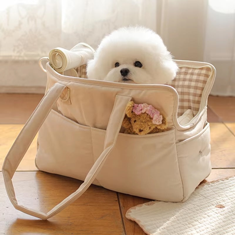 Cozy Travel Pet Tote